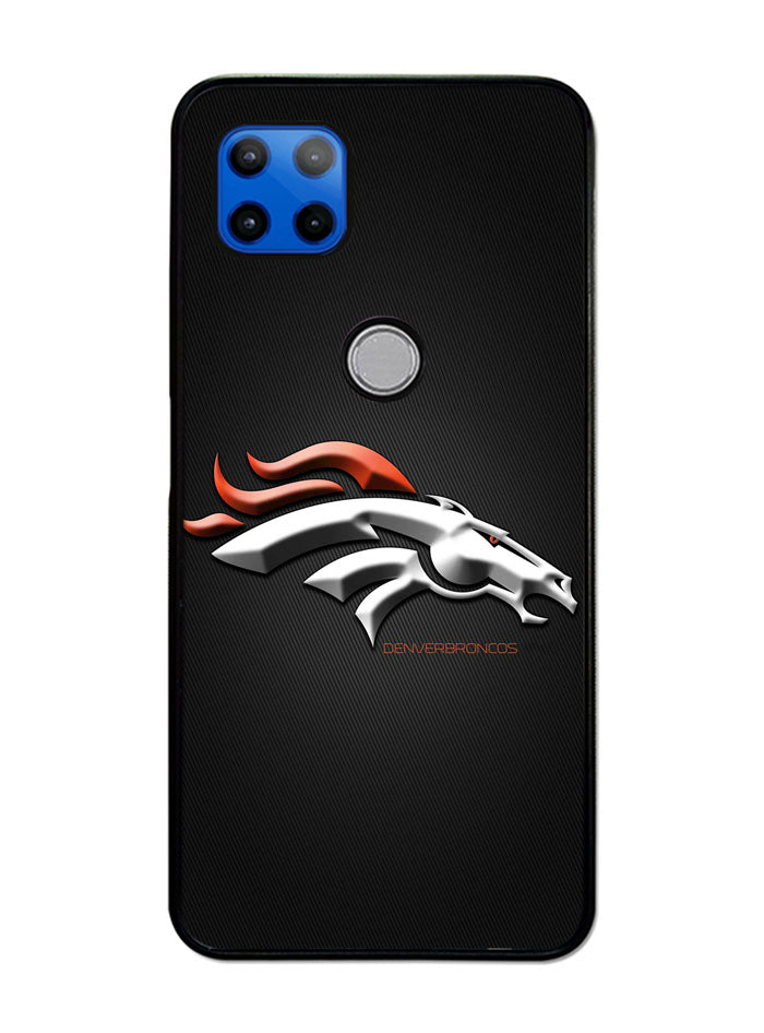 Denver Broncos Grey Background Motorola Moto G 5G Case , Moto One 5G Ace Case