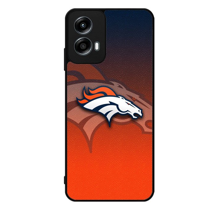 Denver Broncos Logo Ball Pattern Motorola Moto G Play 2024 Case OV4622