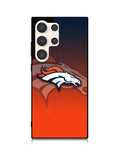 Denver Broncos Logo Ball Pattern Samsung Galaxy S25 Ultra 5G Case QC4622