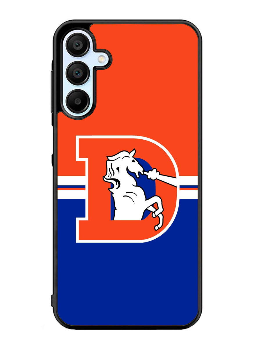 Denver Broncos Old Samsung Galaxy A25 5G Case