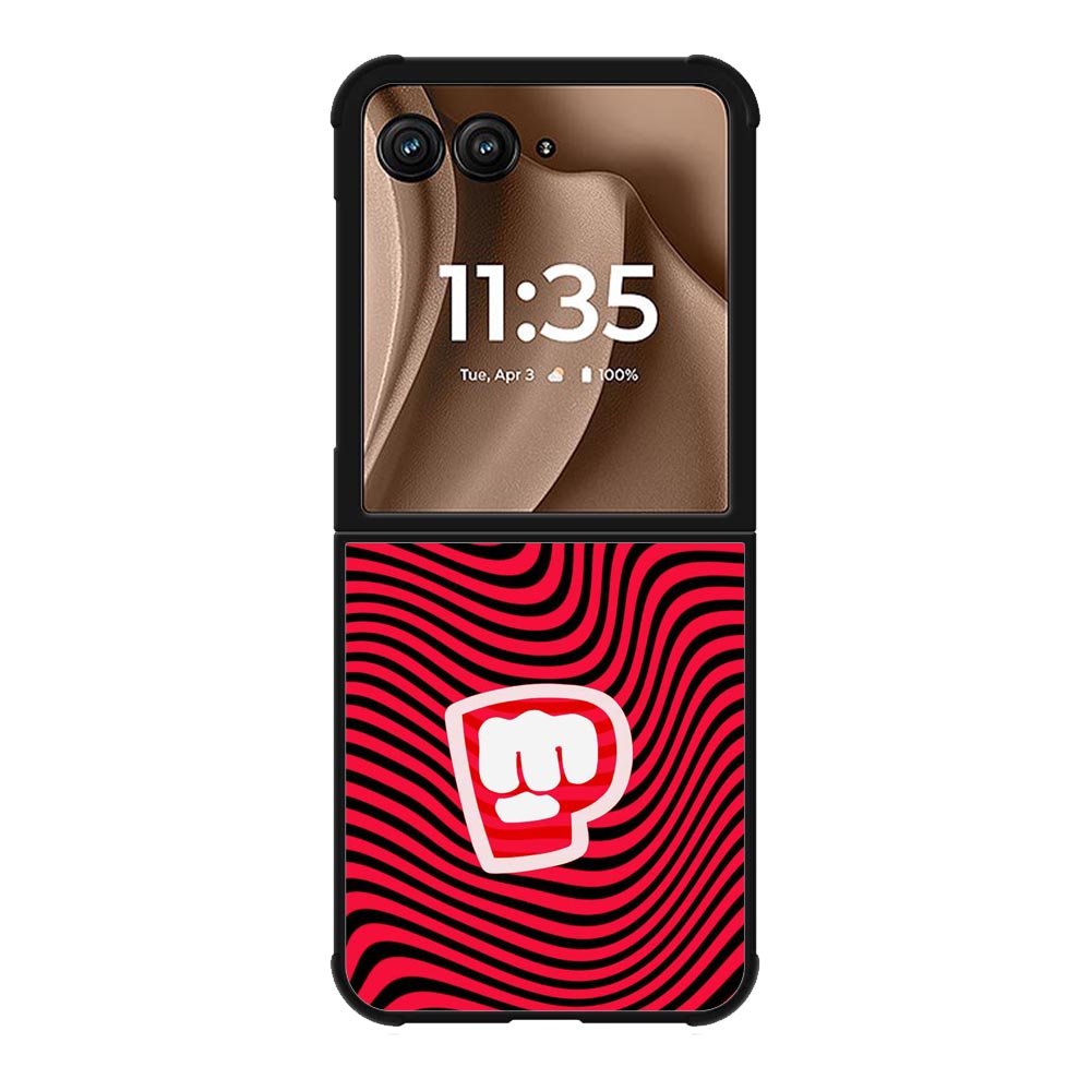 PewDiePie Red Black Logo Motorola Moto RAZR Plus 2025 Case OV2940