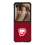 PewDiePie Red Black Logo Motorola Moto RAZR Plus 2025 Case OV2940