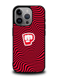 PewDiePie Red Black Logo iPhone 16 Pro Max Case QC2940