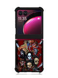 Classic Horror Movie Villains Motorola Moto Razr Plus 2023 , Moto Razr+ 2023 Case