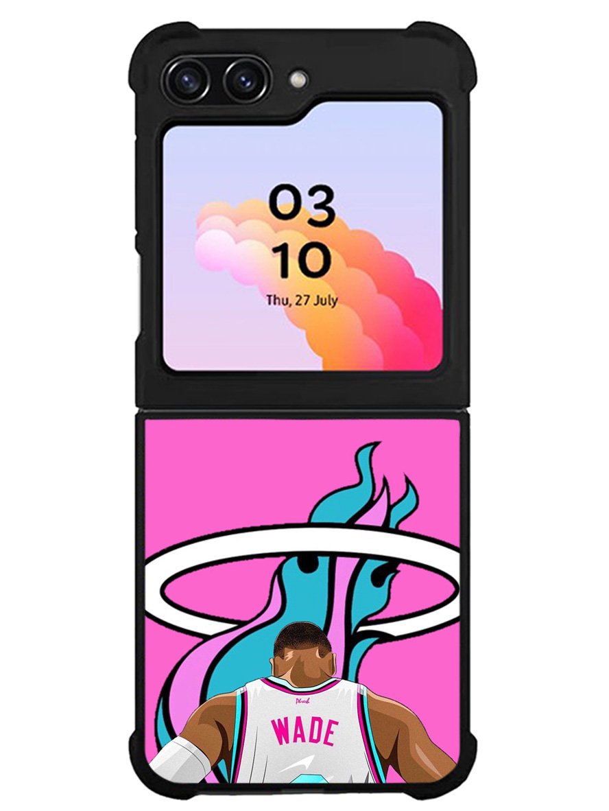 Wade Miami Heat Samsung Galaxy Z Flip 5 5G 2023 Case OV6871