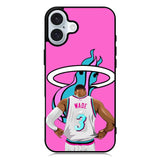 Wade Miami Heat iPhone 16 Case QC6871