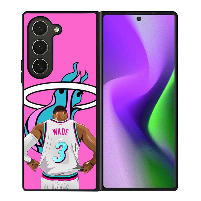 Wade Miami Heat Samsung Galaxy Z Fold 6 5G 2024 Case OV6871