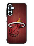 Miami Heat Red Samsung Galaxy A35 5G Case OV7006