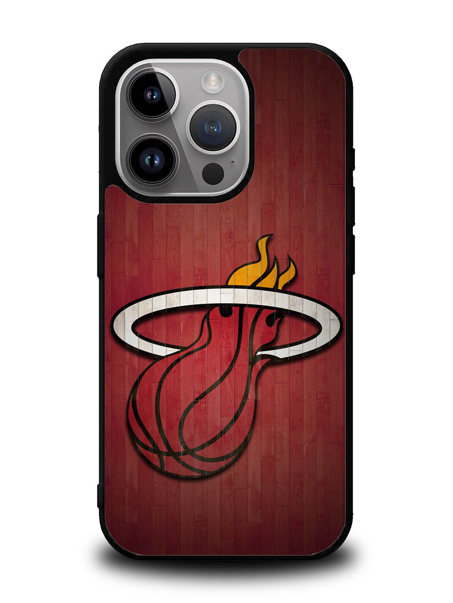 Miami Heat Red iPhone 16 Pro Case OV7006