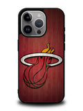 Miami Heat Red iPhone 16 Pro Case OV7006