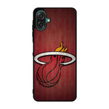 Miami Heat Red Samsung Galaxy A07 Case QC7006