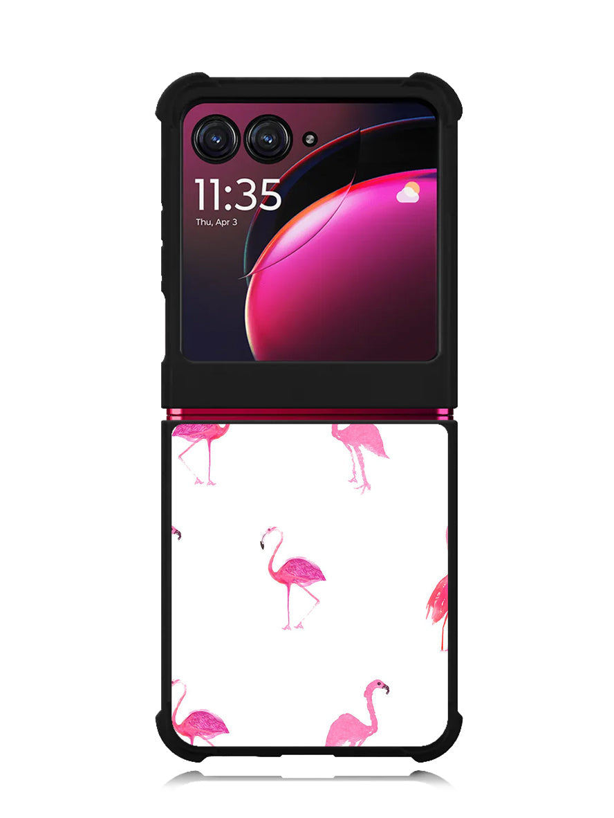 Flamingo VSCO Motorola Moto Razr Plus 2023 , Moto Razr+ 2023 Case OV7077