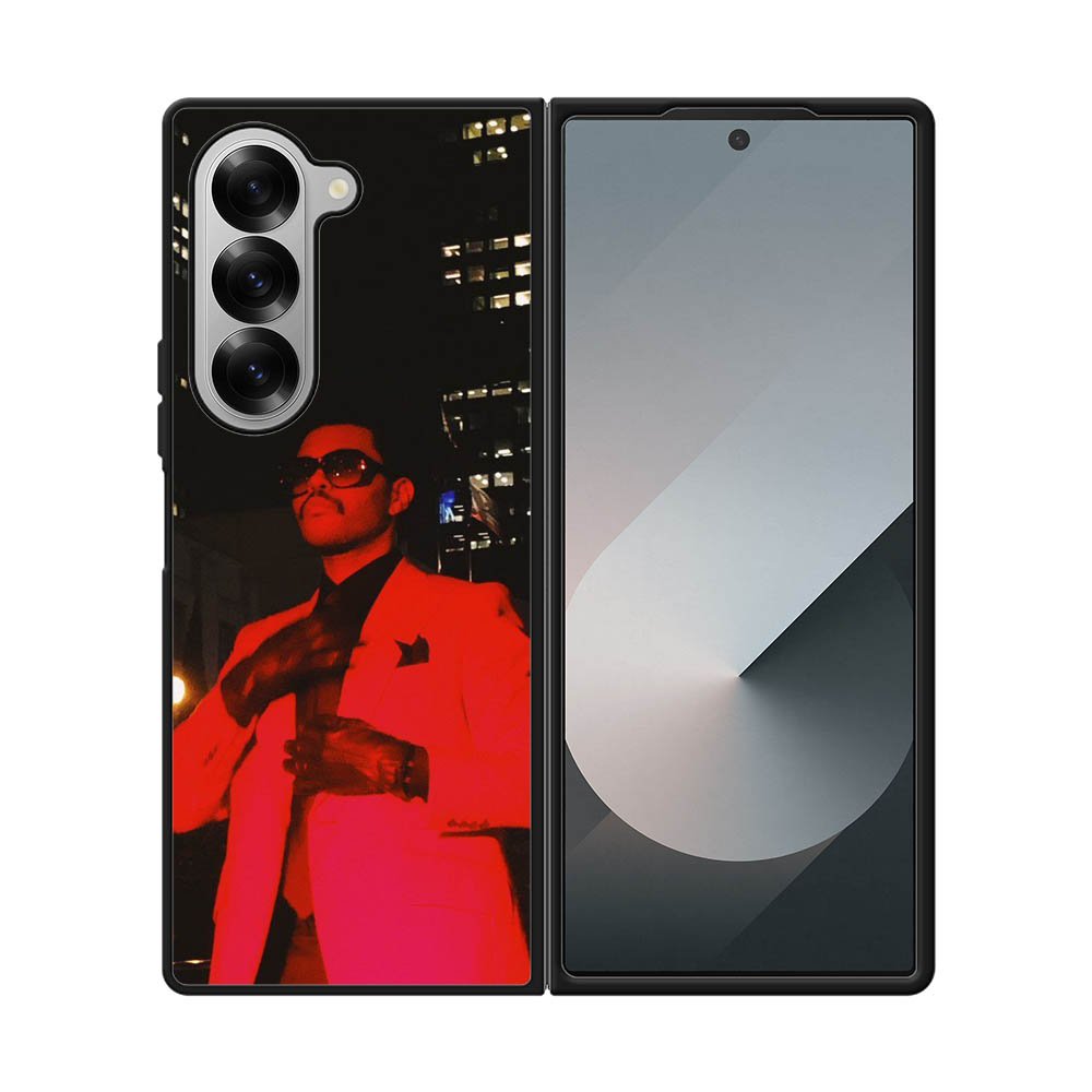 Blinding Lights The Weeknd Samsung Galaxy Z Fold 7 5G Case QC8520