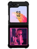 Dua Lipa Pink Poster Samsung Galaxy Z Flip 5 5G 2023 Case OV8378