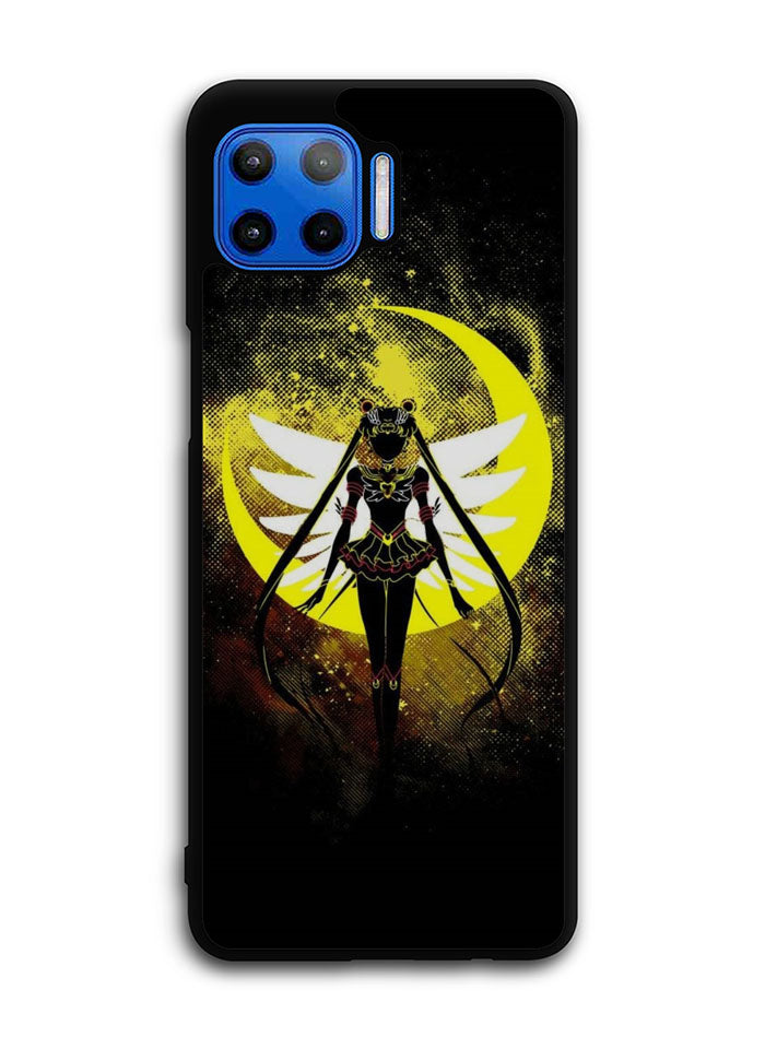 Sailor Moon Eternal Silouete Motorola Moto One 5G Case , Moto One 5G UW Case , Moto G 5G Plus Case