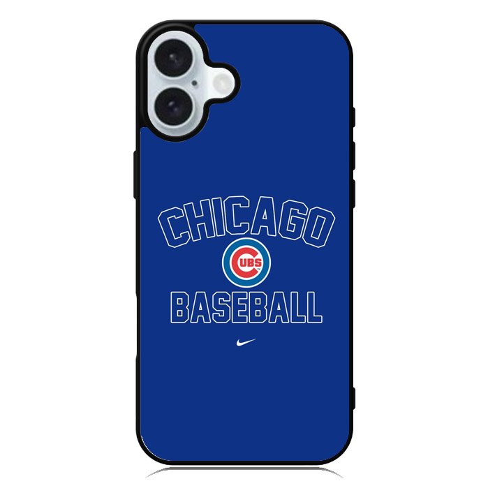 Chicago Cubs Baseball iPhone 16 Plus Case QC8477