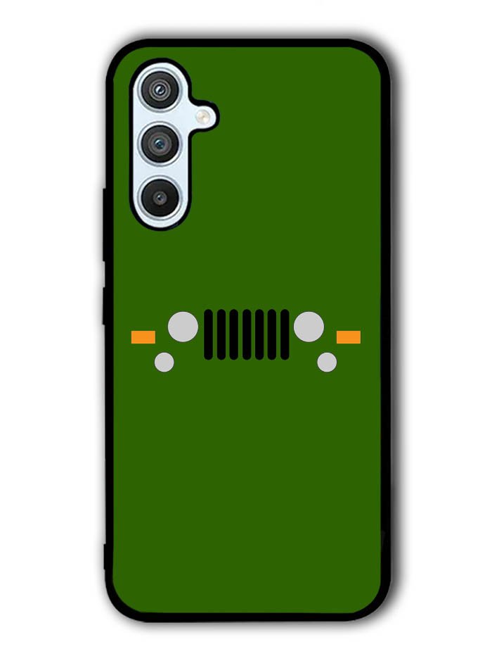Jeep Army Green Samsung Galaxy A14 5G Case QC9797