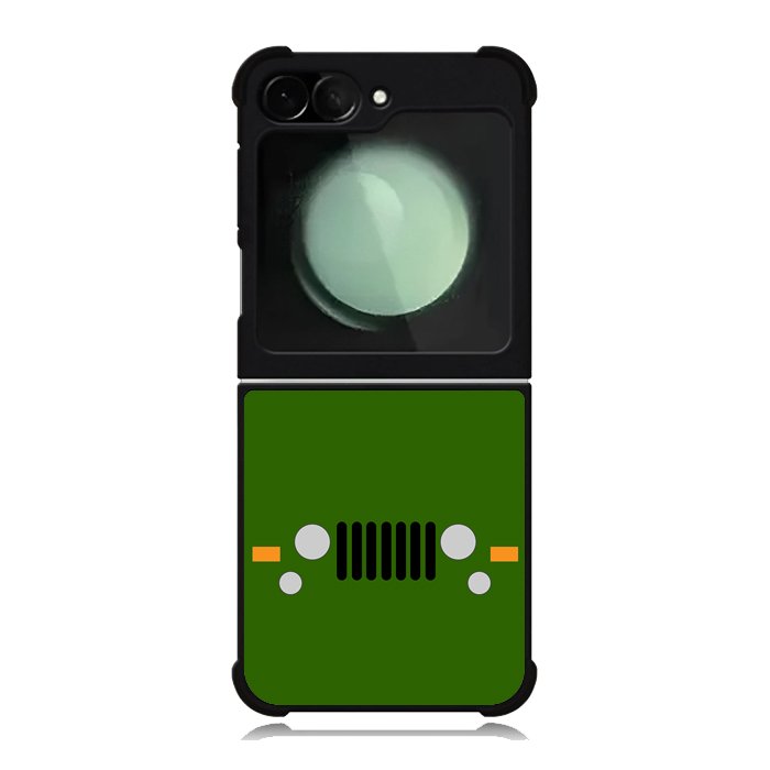 Jeep Army Green Samsung Galaxy Z Flip 6 5G 2024 Case OV9797