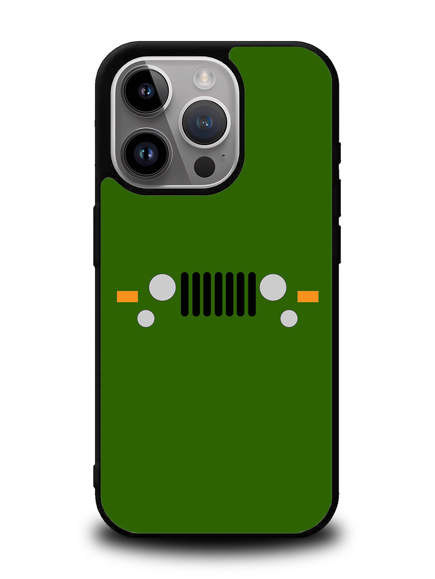 Jeep Army Green iPhone 16 Pro Case OV9797