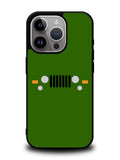 Jeep Army Green iPhone 16 Pro Case OV9797