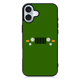 Jeep Army Green iPhone 16 Plus Case QC9797
