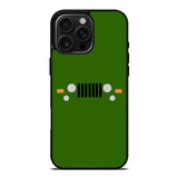 Jeep Army Green iPhone 16 Pro Max Case OV9797