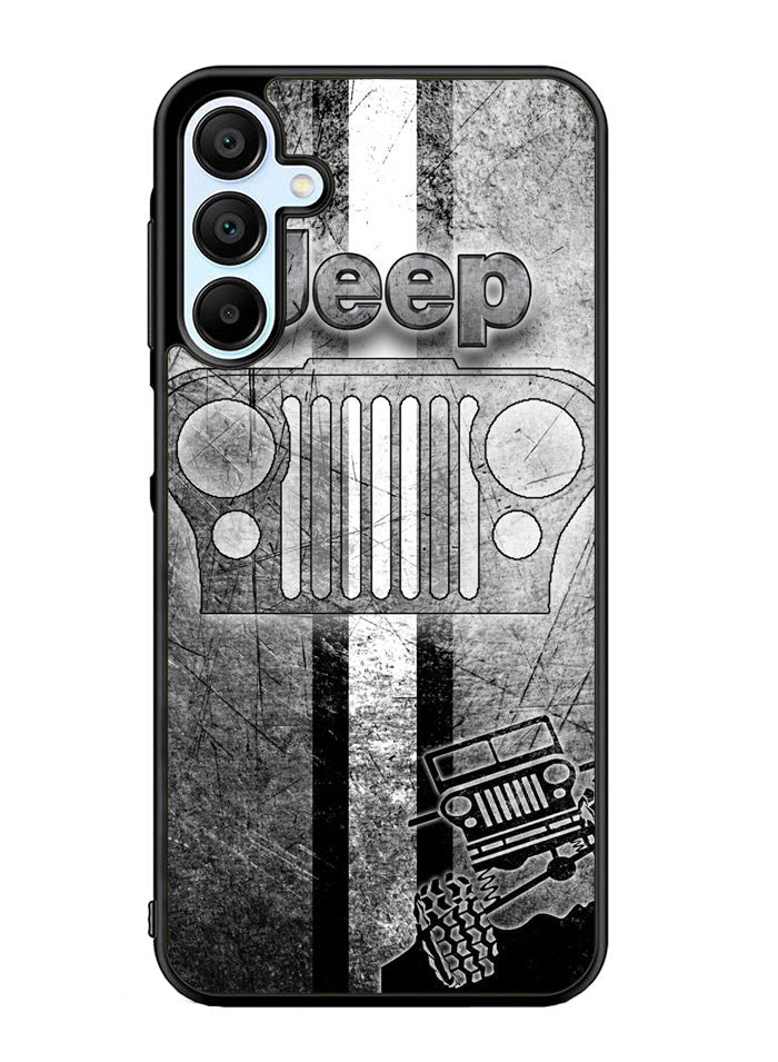Jeep Grey Samsung Galaxy A15 5G Case