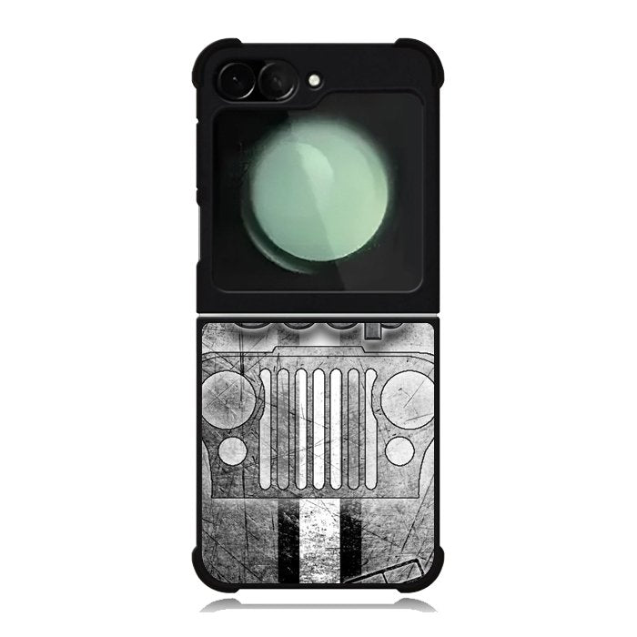 Jeep Grey Samsung Galaxy Z Flip 6 Case