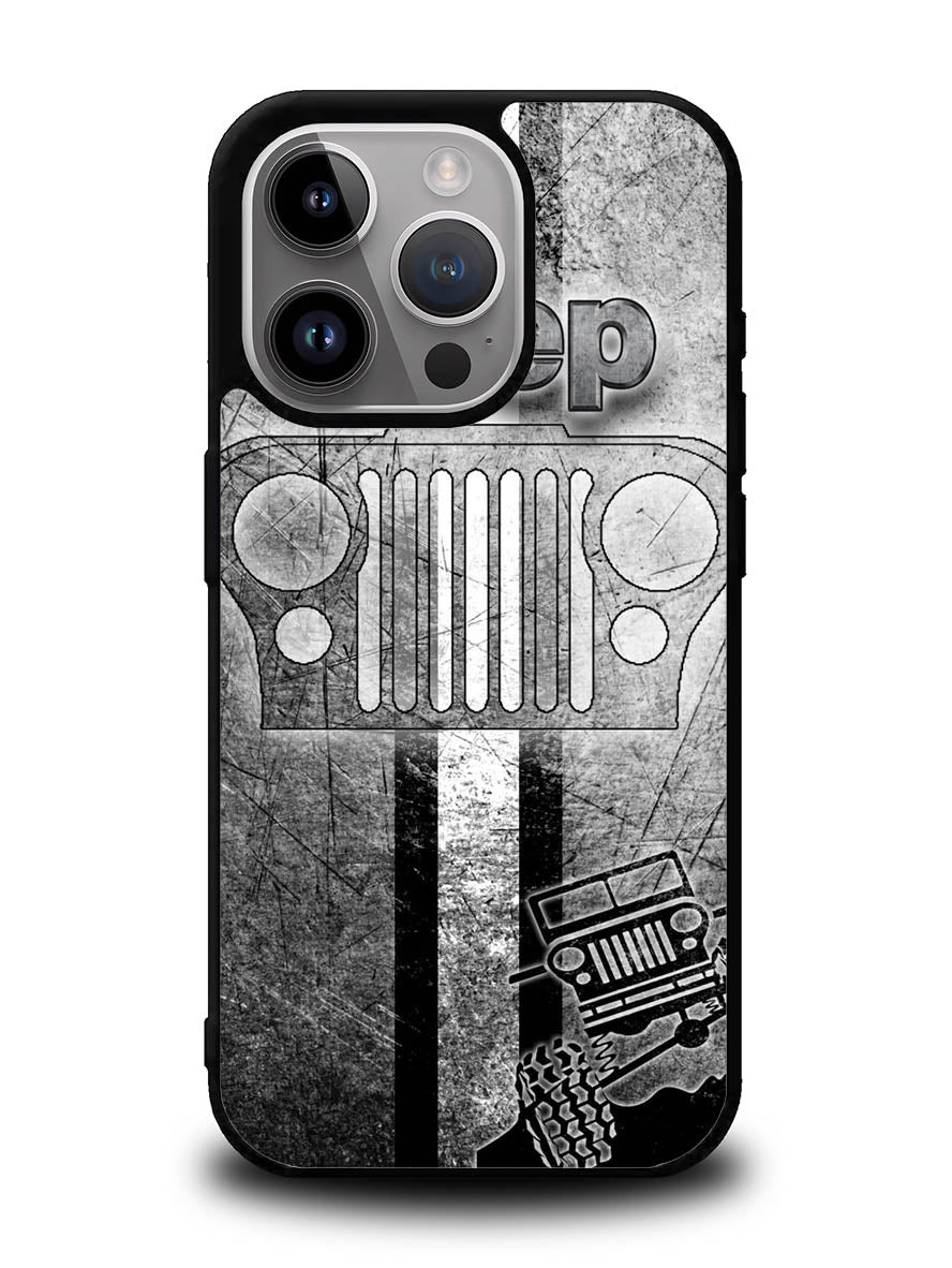 Jeep Grey iPhone 15 Pro Case