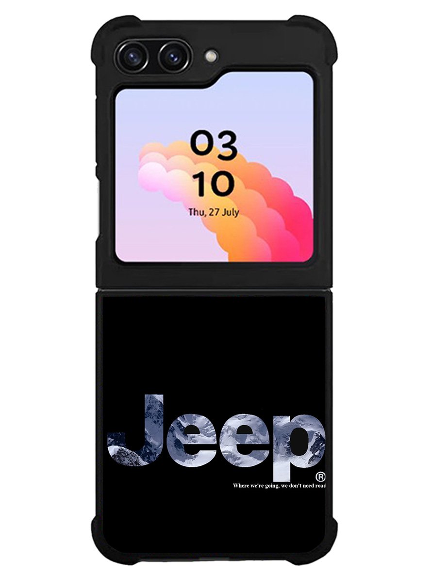 Jeep Logo Everest Safari Samsung Galaxy Z Flip 5 5G 2023 Case OV9799