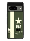 Jeep Vintage Racing USA 1941 Google Pixel 8A Case QC9800