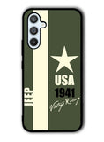 Jeep Vintage Racing USA 1941 Samsung Galaxy A14 5G Case QC9800