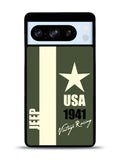 Jeep Vintage Racing USA 1941 Google Pixel 8 Pro Case QC9800