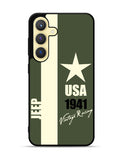 Jeep Vintage Racing USA 1941 Samsung Galaxy S25 Plus 5G , Samsung Galaxy S25+ 5G Case OV9800