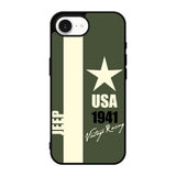Jeep Vintage Racing USA 1941 iPhone 17e Case QC9800