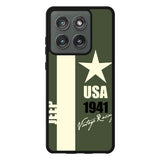 Jeep Vintage Racing USA 1941 Motorola Moto Edge 2025 Case QC9800
