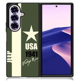 Jeep Vintage Racing USA 1941 Samsung Galaxy Z Fold 7 Case OV9800