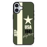 Jeep Vintage Racing USA 1941 iPhone 16 Case QC9800
