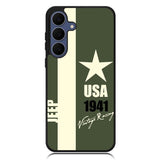Jeep Vintage Racing USA 1941 Samsung Galaxy S25 FE Case OV9800