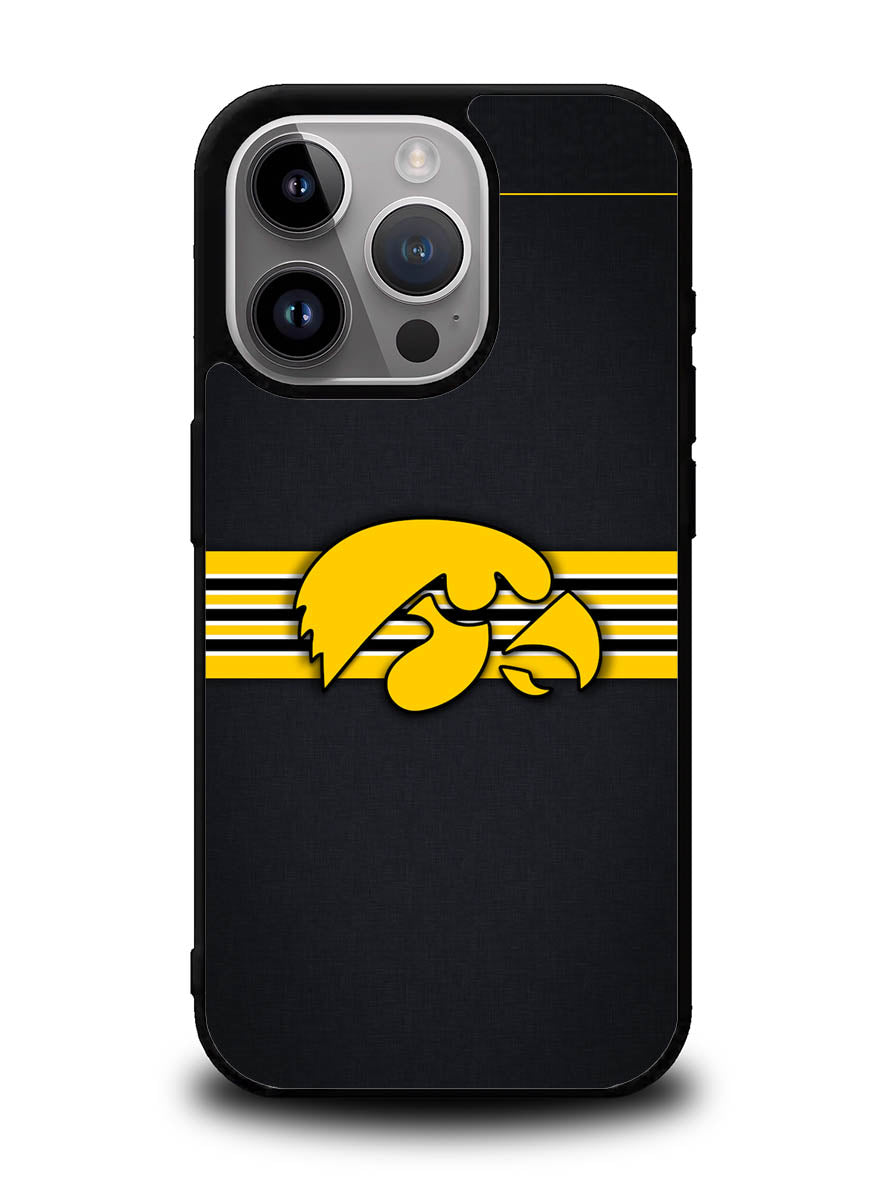 Iowa Hawkeyes Logo iPhone 14 Pro Case QC9796