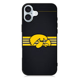 Iowa Hawkeyes Logo iPhone 16 Case QC9796