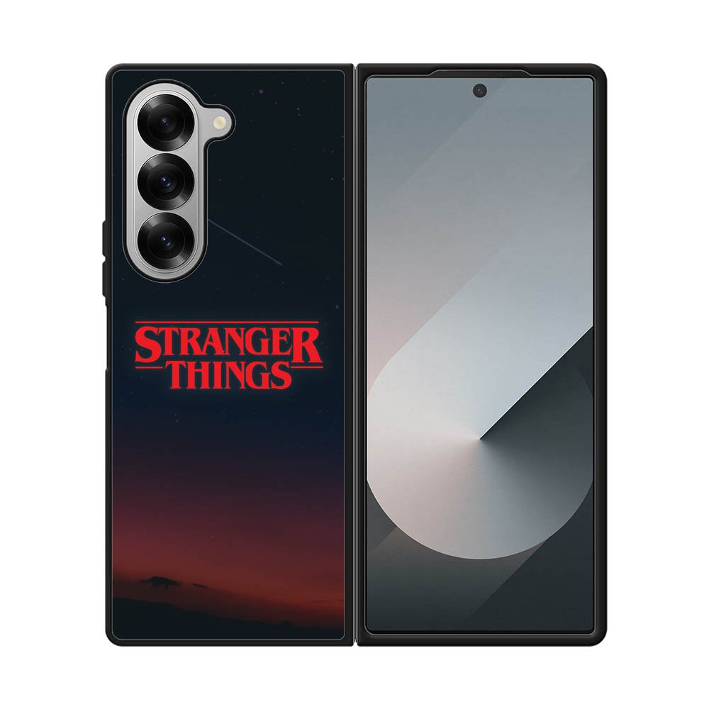 Stranger Things Logo in The Sky Samsung Galaxy Z Fold 7 5G Case OV9824