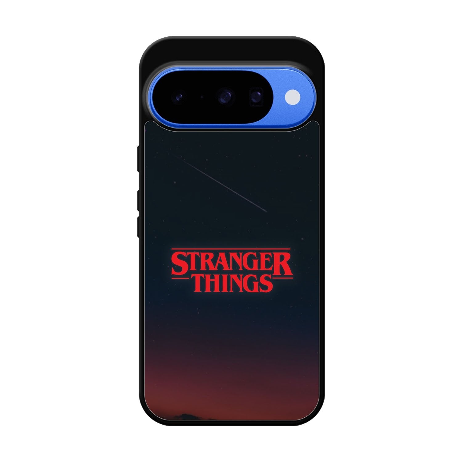 Stranger Things Logo in The Sky Google Pixel 10 Case OV9824