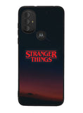 Stranger Things Logo in The Sky Motorola Moto G Pure 2021 , Moto G Power 2022 Case OV9824
