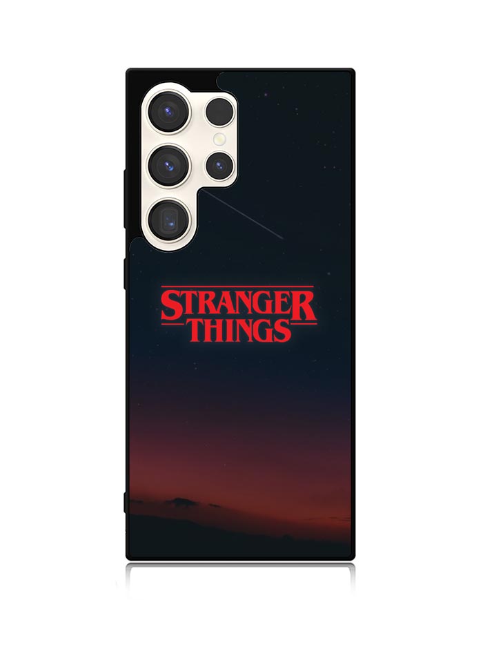 Stranger Things Logo in The Sky Samsung Galaxy S25 Ultra 5G Case QC9824