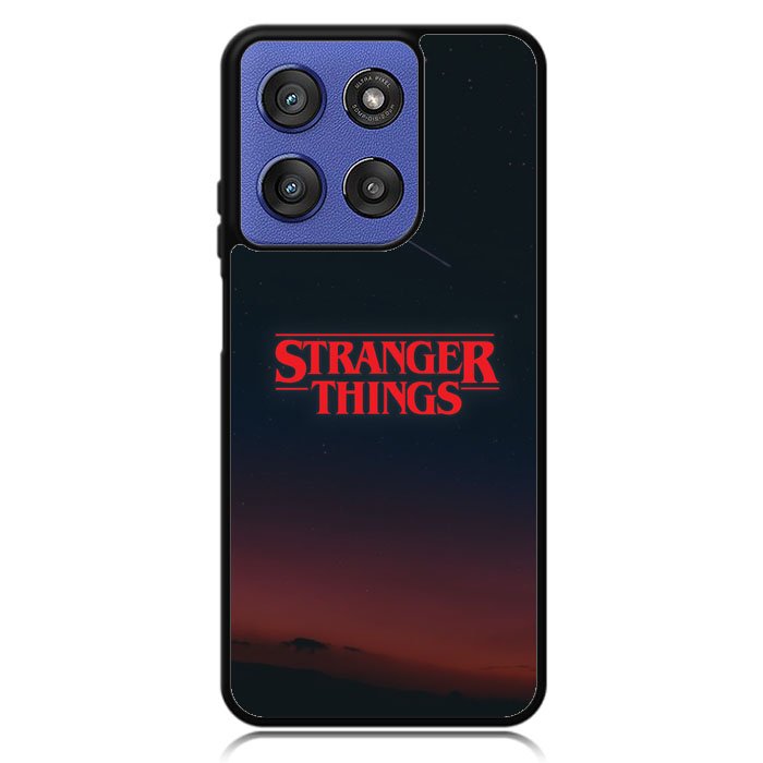 Stranger Things Logo in The Sky Motorola Moto G Stylus 5G 2025 Case OV9824