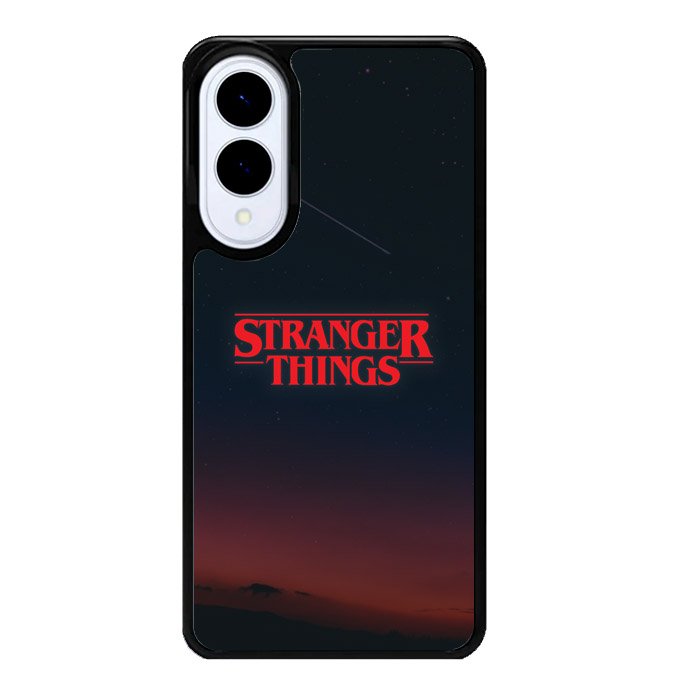 Stranger Things Logo in The Sky Samsung Galaxy S25 Edge 5G Case OV9824
