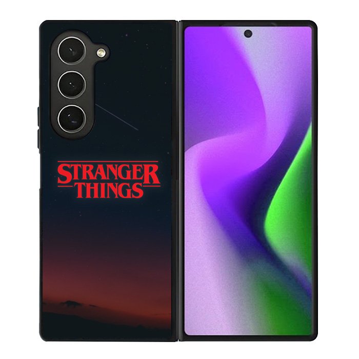 Stranger Things Logo in The Sky Samsung Galaxy Z Fold 6 5G 2024 Case OV9824