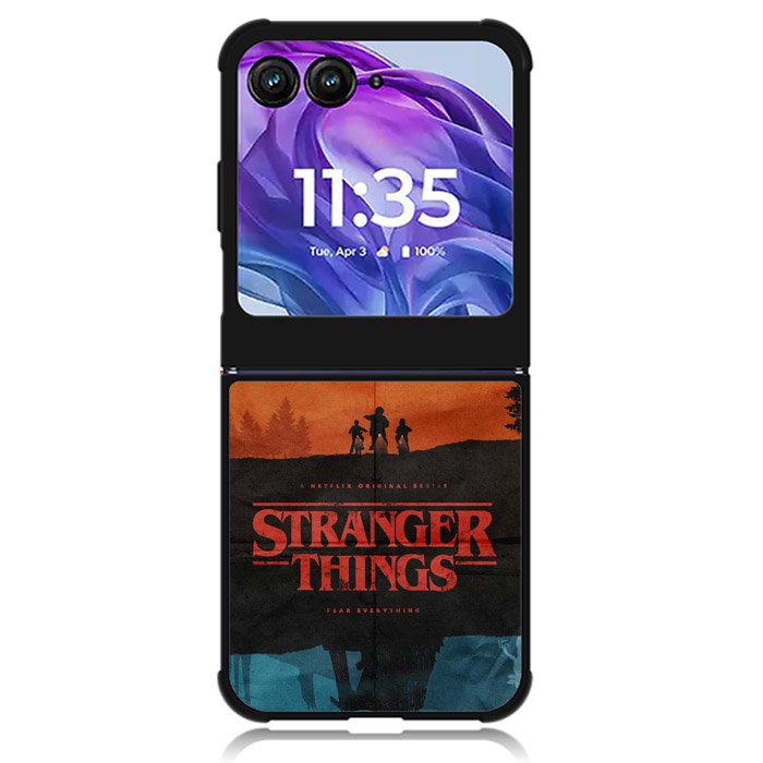 Stranger Things Poster Motorola Moto Razr Plus 2024 , Moto Razr+ 2024 Case OV9827