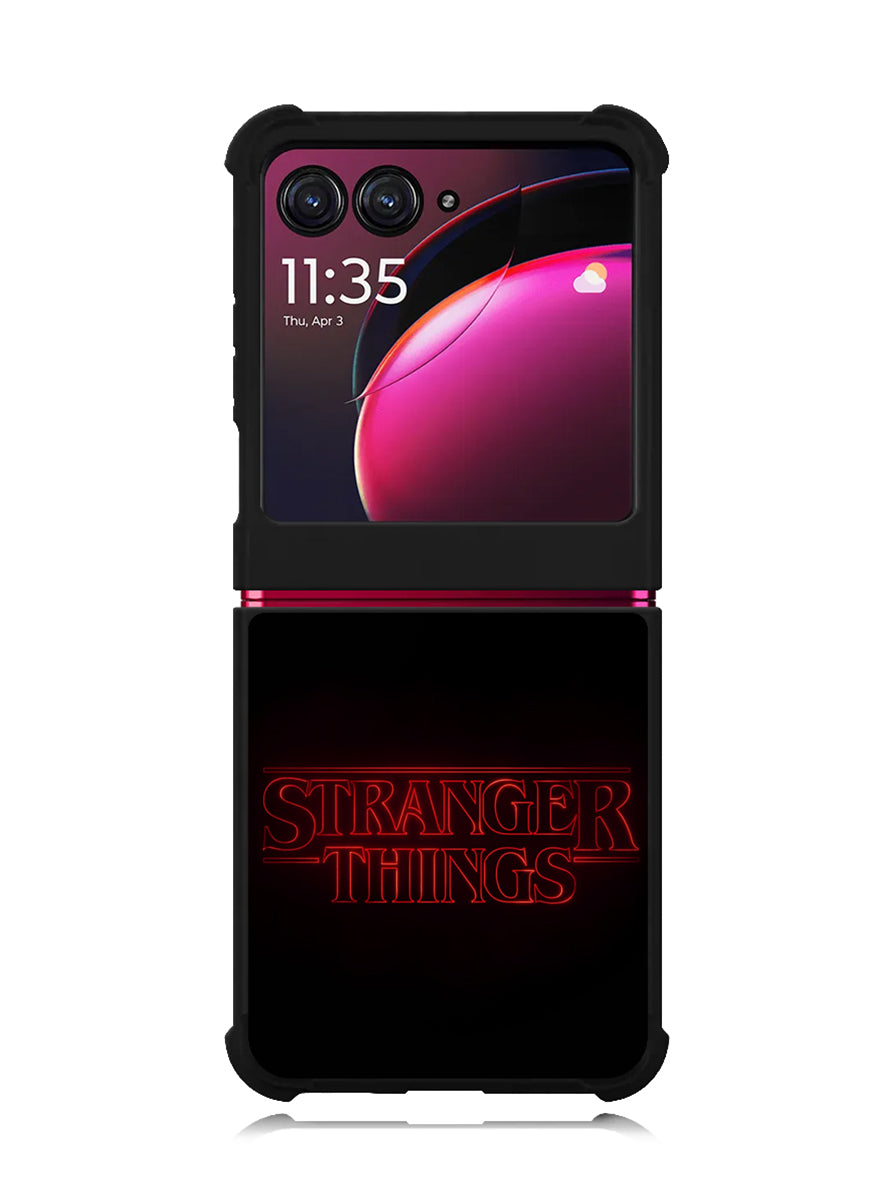 Stranger Things Logo Motorola Moto Razr Plus 2023 , Moto Razr+ 2023 Case OV9825